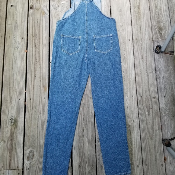 VINTAGE 1990s Jordache Denim Jeans Overalls XL - Picture 3 of 8